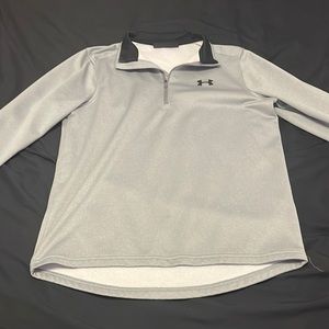 Under Armour Golf Pullover, Size AM, grey